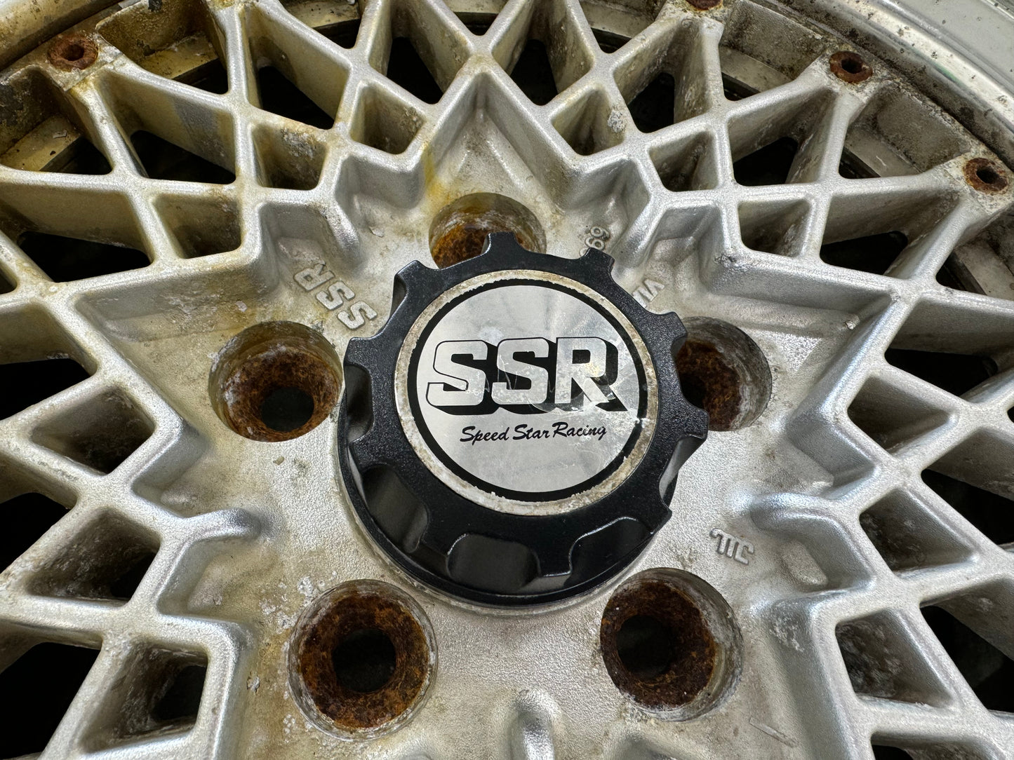 SSR Formula Mesh Wheels Speed Star Racing 5x114.3 15x7 -2 15x6.5 +5 R32 Skyline S13 Silvia Cressida Progres