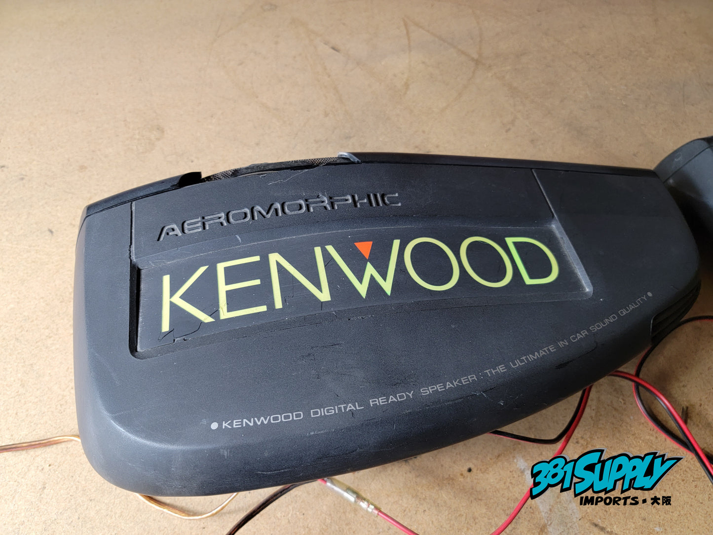 Kenwood Parcel Shelf Speakers Neon Illuminate Old Car Old School Kaido