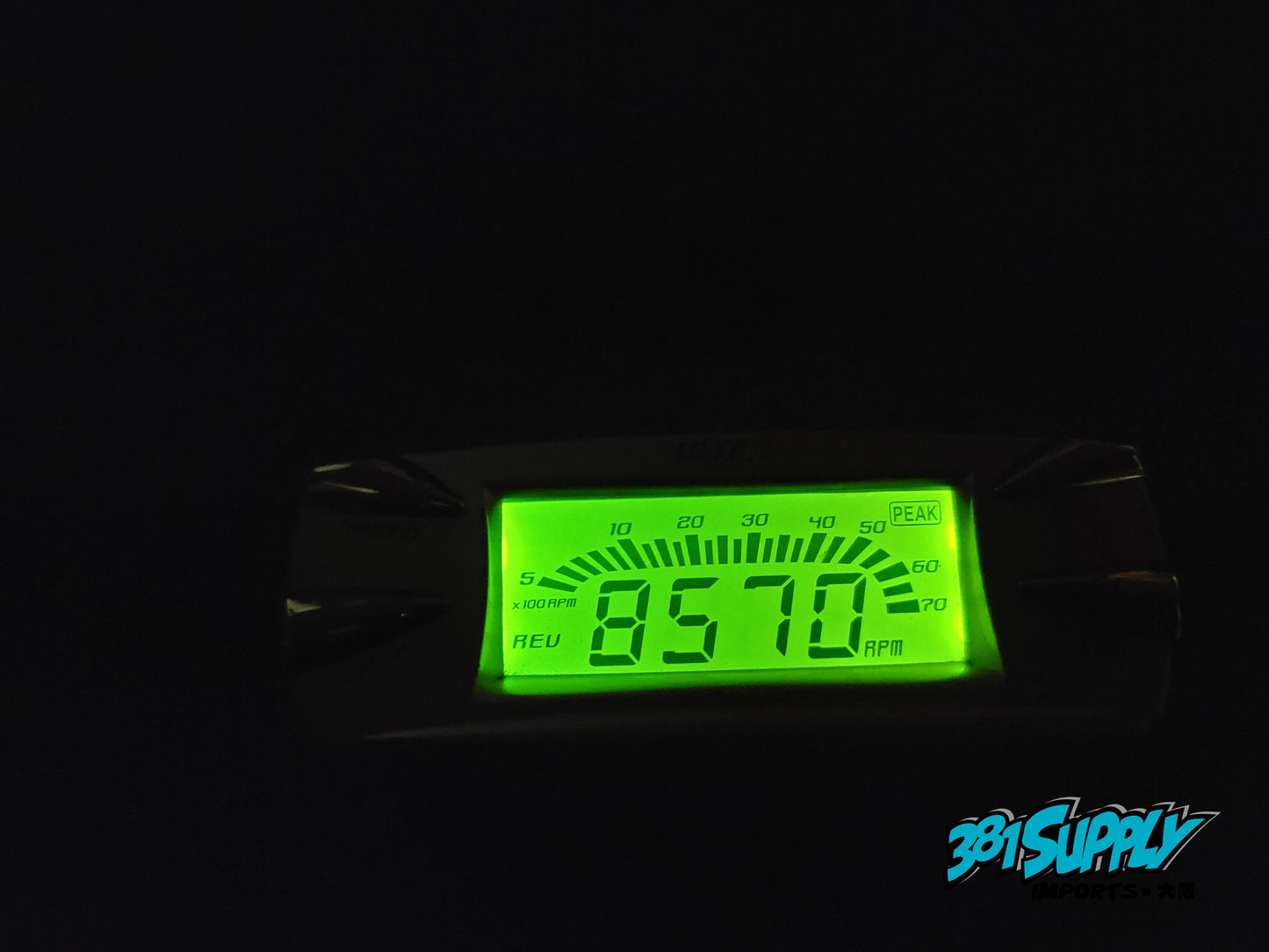 ULTRA Speedo Tachometer Rev Counter Universal Greddy HKS Apexi Defi Trust Old Style Drift Skyline Silvia