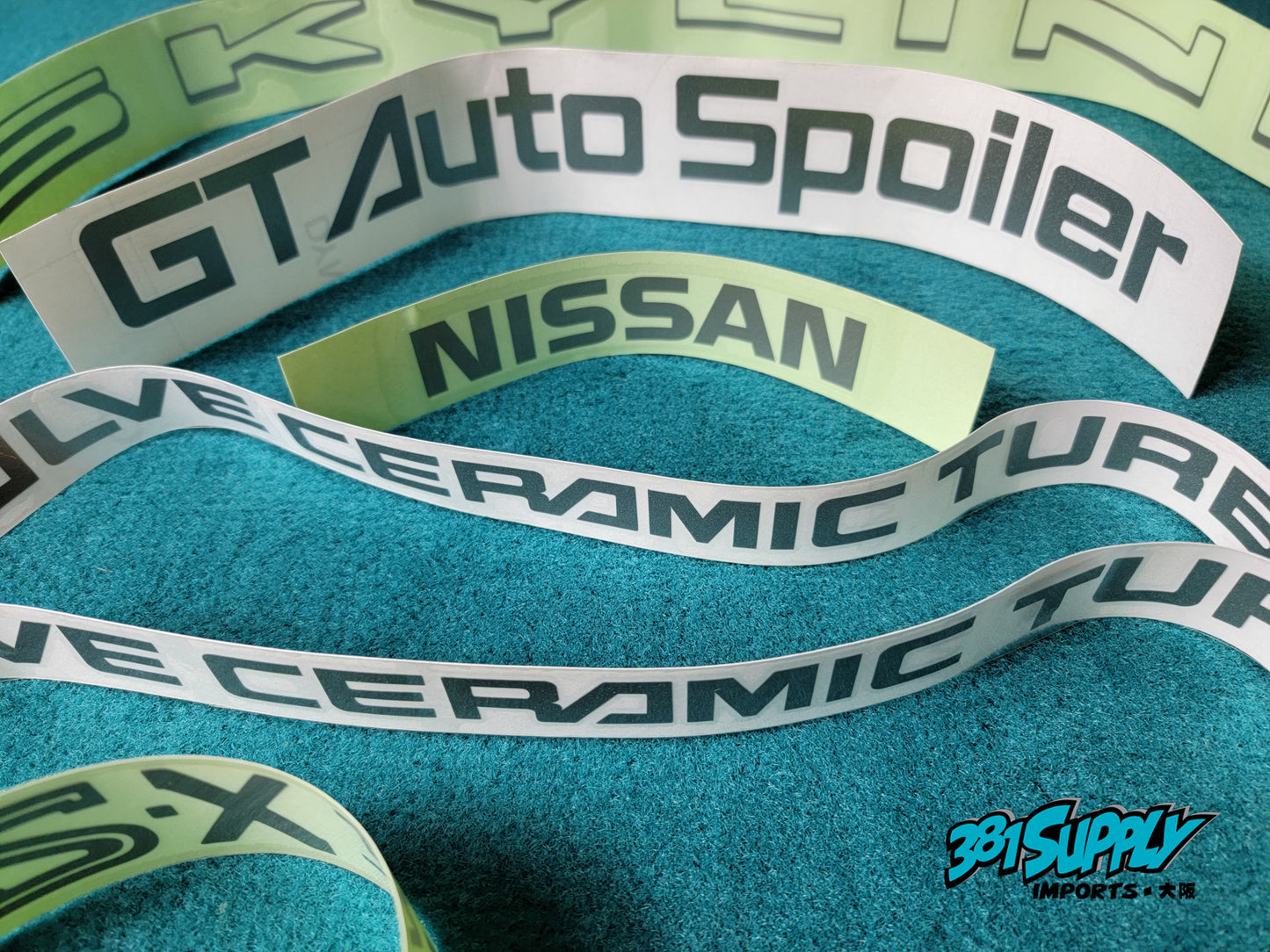 Nissan Skyline R31 GTS-X Full Vehicle Decal Set Stickers Vinyl R31HOUSE