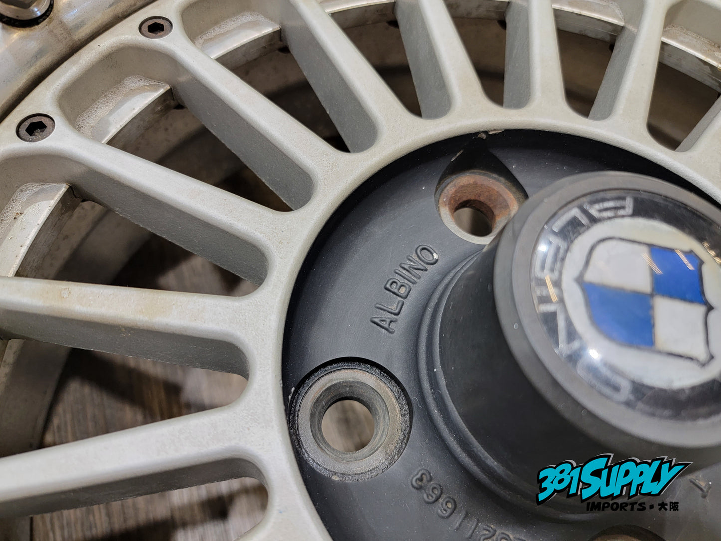 WEDS Albino Fin Multi Spoke Wheels Pair (2) 4x114.3 15x7 381mm Drift Spares SSR BBS
