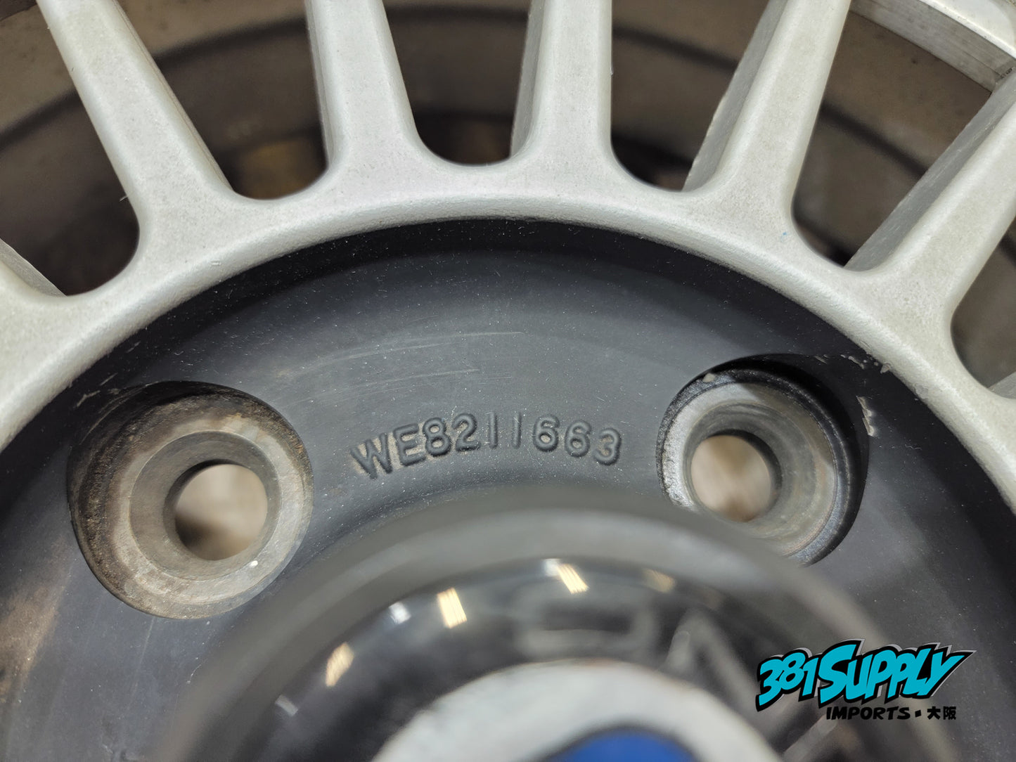 WEDS Albino Fin Multi Spoke Wheels Pair (2) 4x114.3 15x7 381mm Drift Spares SSR BBS