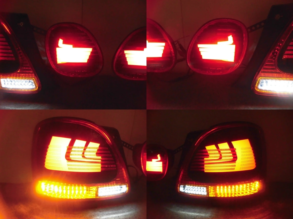 1998-2005 Lexus GS300 Toyota Aristo JZS161 OEM One Off LED Acrylic RX Style Tail Lights GS GS400 GS430